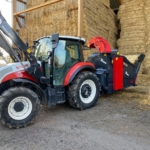 Straw blower 'Carried by TRACTOR'