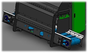 Pakkenverdeler Balemaster Laadklep Optie Sideshift