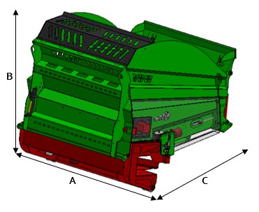 Bale distributor “COURIER”