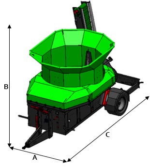 Broyeur de paille “PIRANHA”