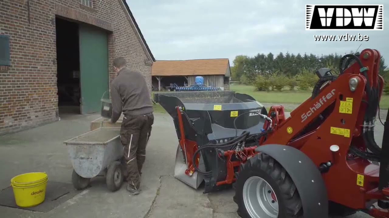 Verticale Mengbak Vast Aan Tractor 2 Youtube